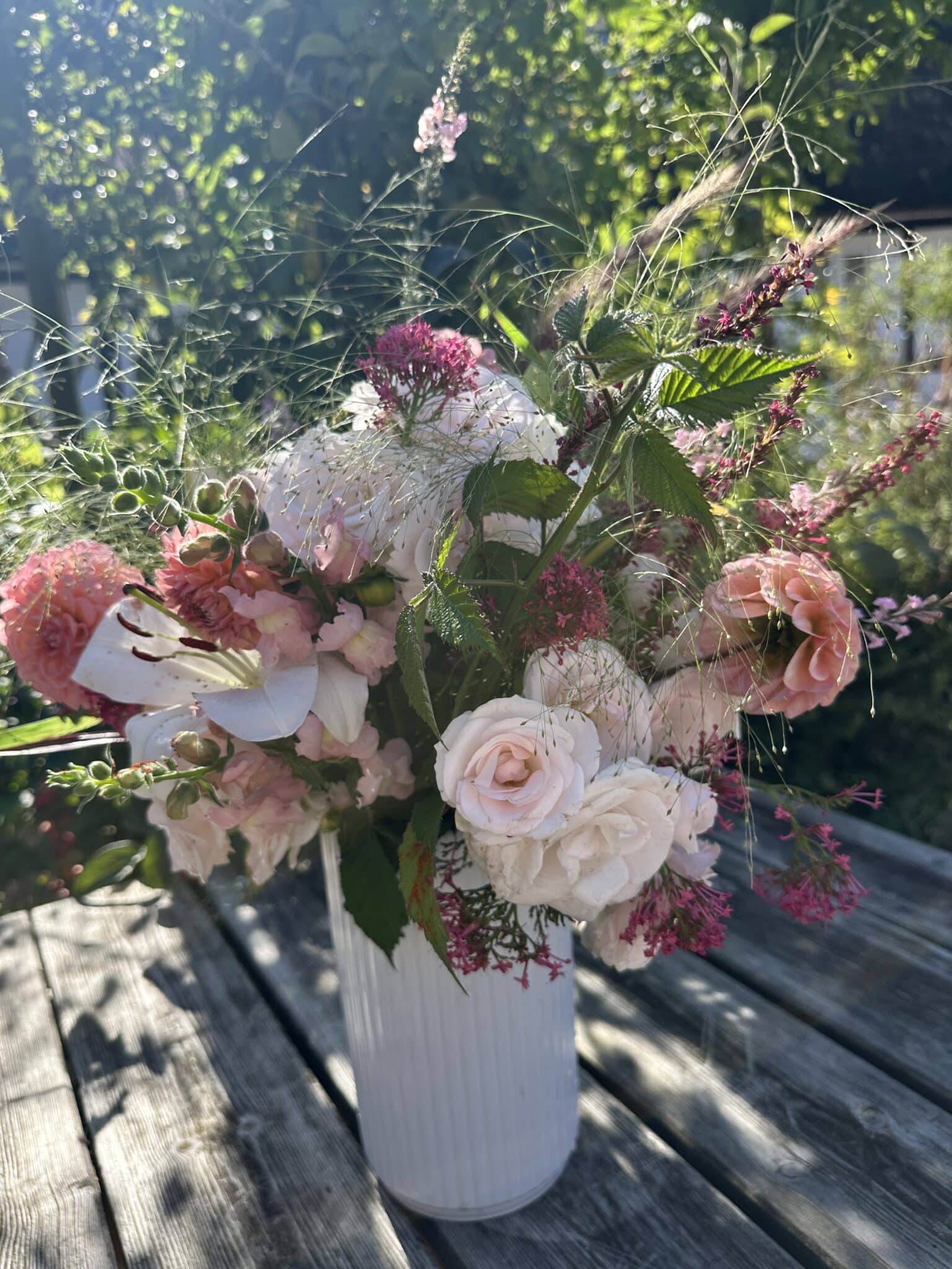 workshop: Vilde sensommerbuketter