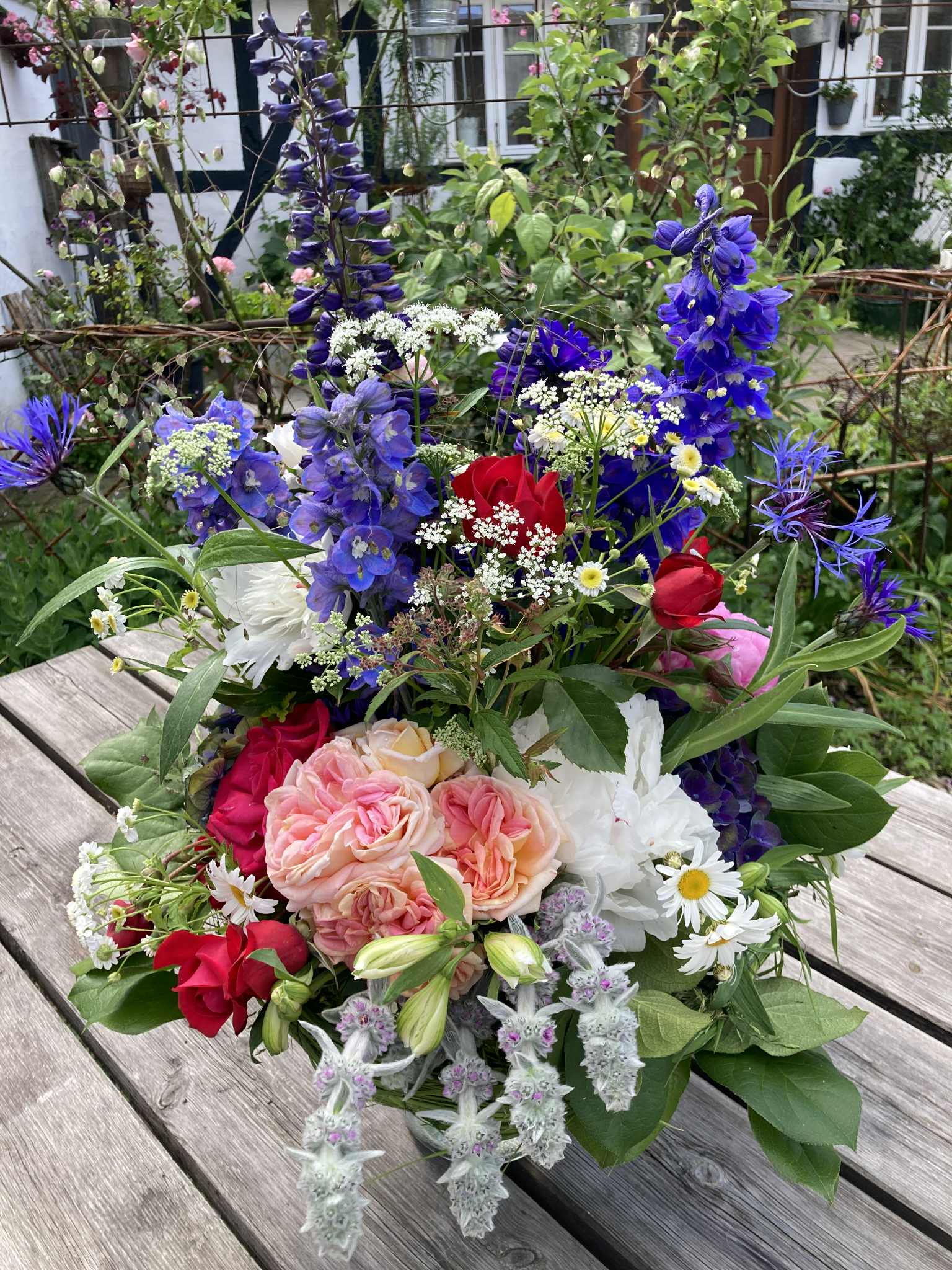 Forårsbuket til workshop